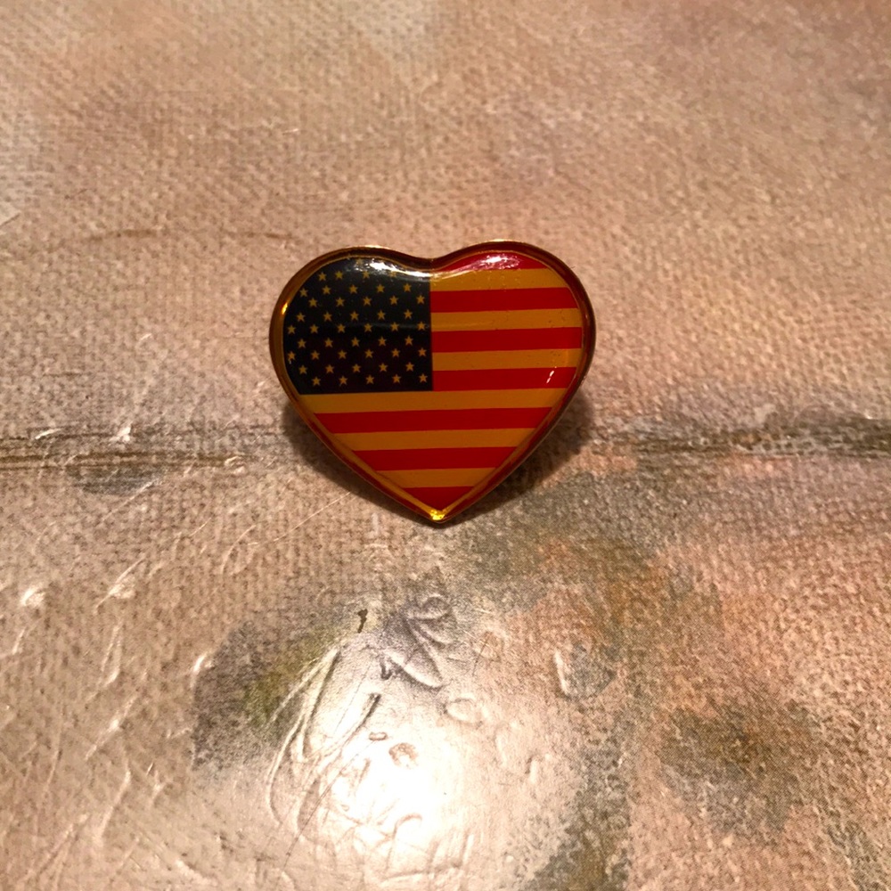 American Flag pin